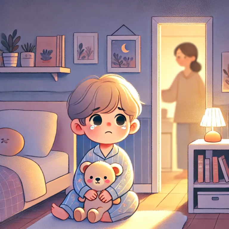 3 Year Old Cries at Bedtime